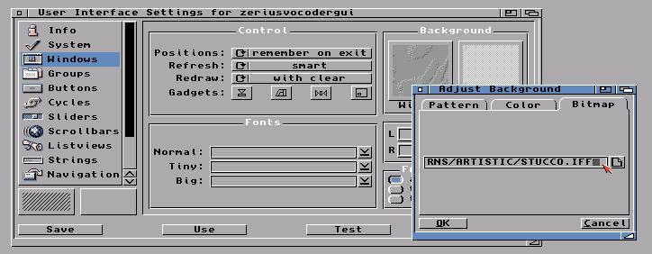 MUI-Settings
